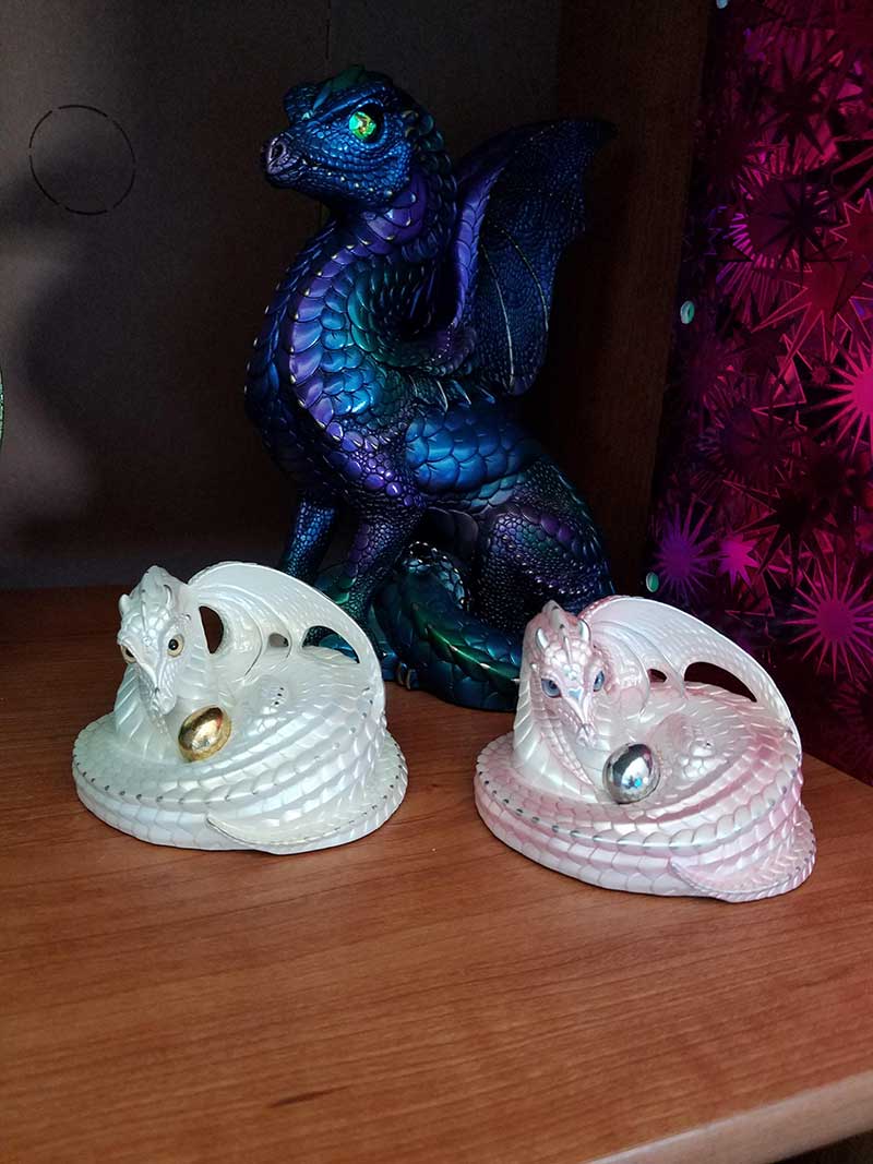 Mother Coiled Dragon Windstone Editions