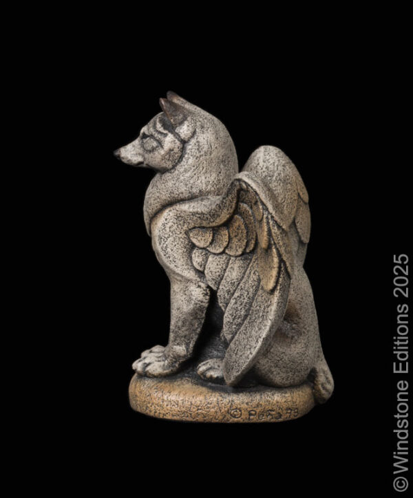 Small Winged Spirit Wolf (5 1/2" tall) - Image 6