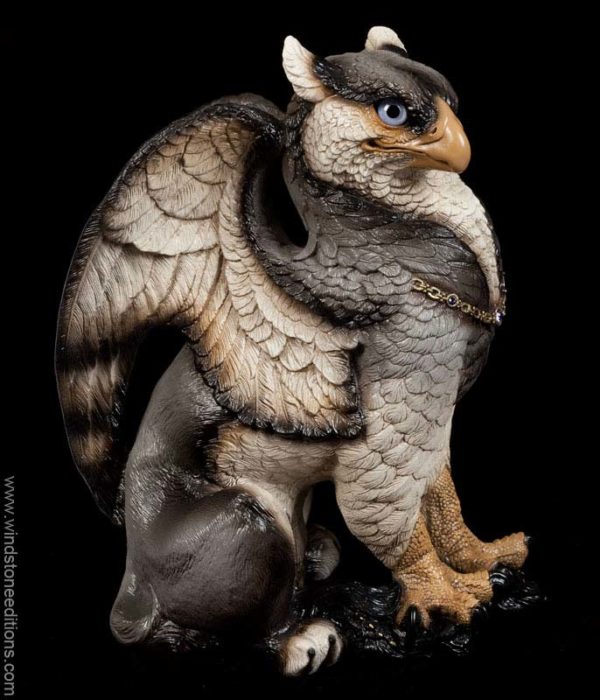 Male Griffin - Silver Wolf