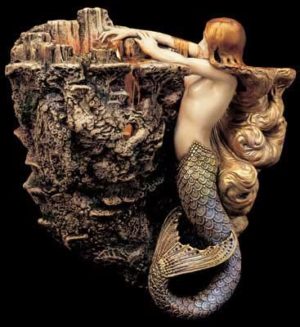 Photo of Sea Fire Mermaid Sconce