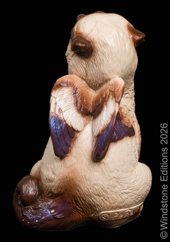 Sitting Griffin Chick Siamese with White Pi4