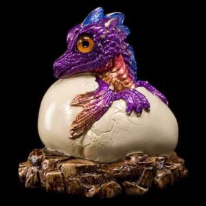Hatching Dragon - Amethyst
