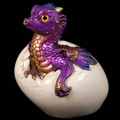 Hatching Empress Dragon - Amethyst