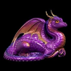 Lap Dragon - Amethyst