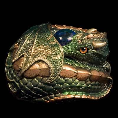 Curled Dragon - Serpentine