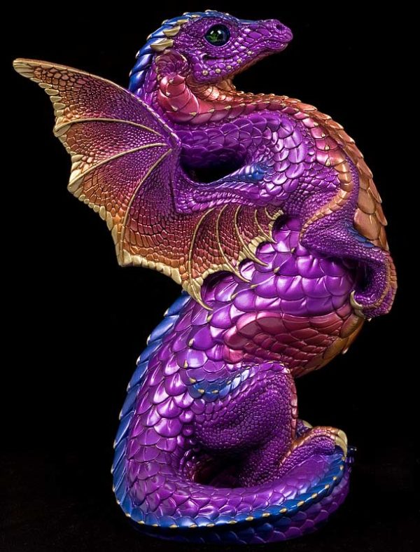 Rising Spectral Dragon - Amethyst