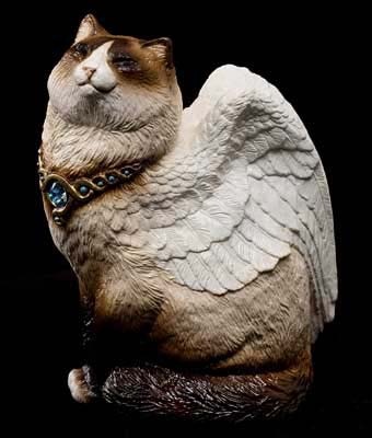 Bird-Winged Flap Cat - Birman