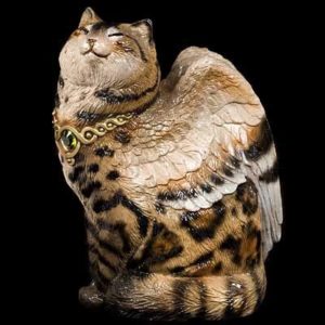 Bird-Winged Flap Cat - Brown Bengal