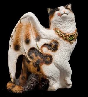 Bat Winged Flap Cat - Calico