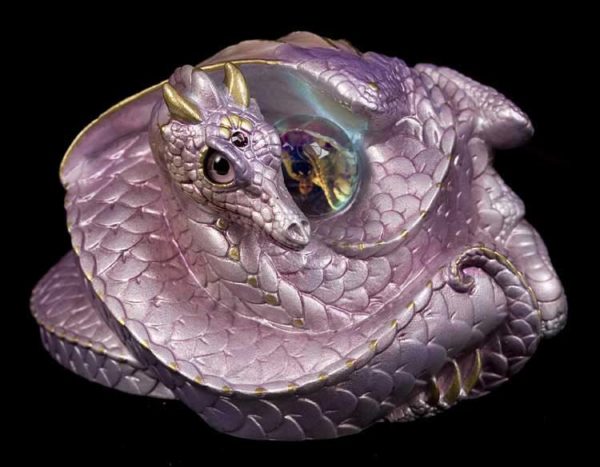 Photo of Coiled Dragon - Lavender Pearl