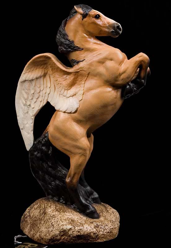 Male Pegasus - Buckskin