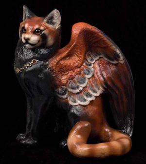 Large Bird-Winged Flap Cat - Red Panda