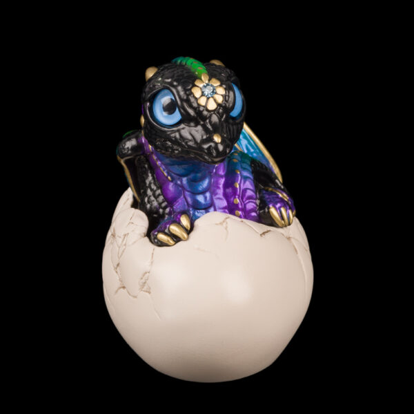 Hatching Dragon version 2 - Black Violet Peacock - Image 2