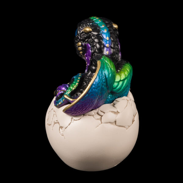 Hatching Dragon version 2 - Black Violet Peacock - Image 4