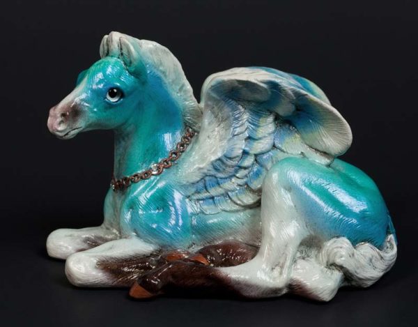 Baby Pegasus - Sky Bronze Test Paint #1