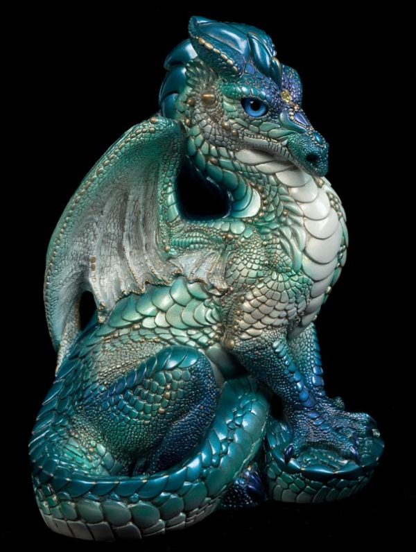 Male Dragon - Ocean Test Paint #1