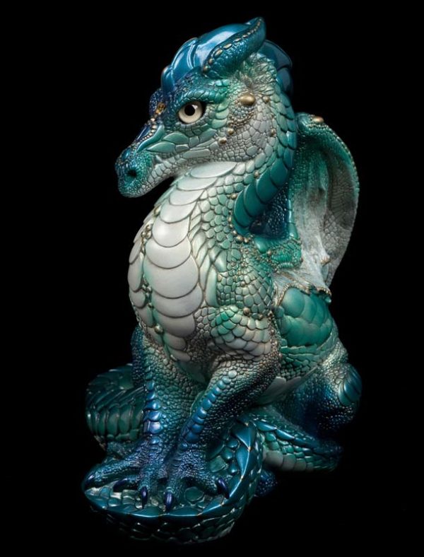 Male Dragon - Ocean Test Paint #1