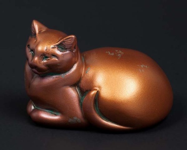 Lady Cat - Copper Patina