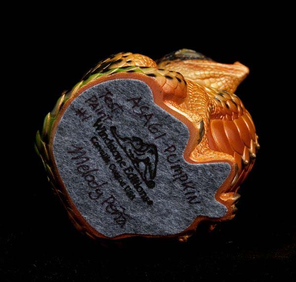 Fledgling Dragon - Asagi Pumpkin Test Paint #1
