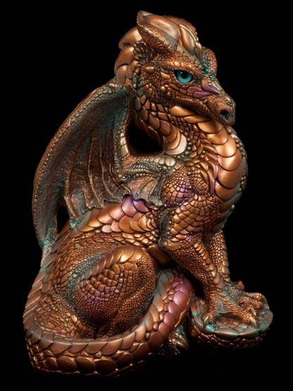 Male Dragon - Copper Patina