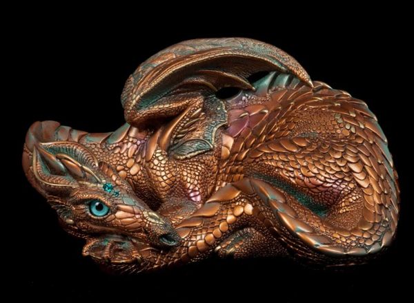 Mother Dragon - Copper Patina
