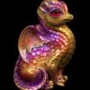 Windstone Editions collectible dragon figurine - Fledgling Dragon - Violet Flame