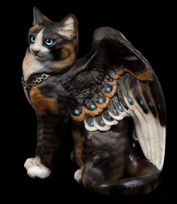Large Bird-Winged Flap Cat -  "Dionysus"