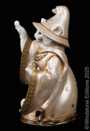 Wizard Cat White Blue Eyes Pic2