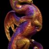 Windstone Editions collectible dragon figurine - Emperor Dragon - Violet Flame