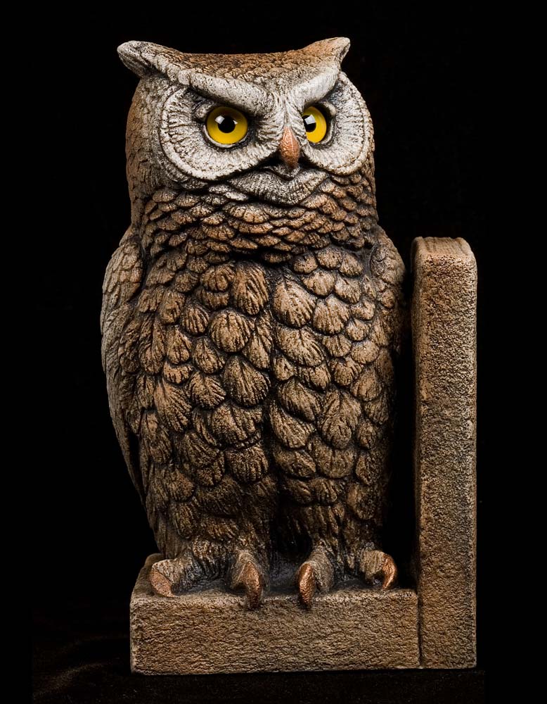 Owl Bookend (left)