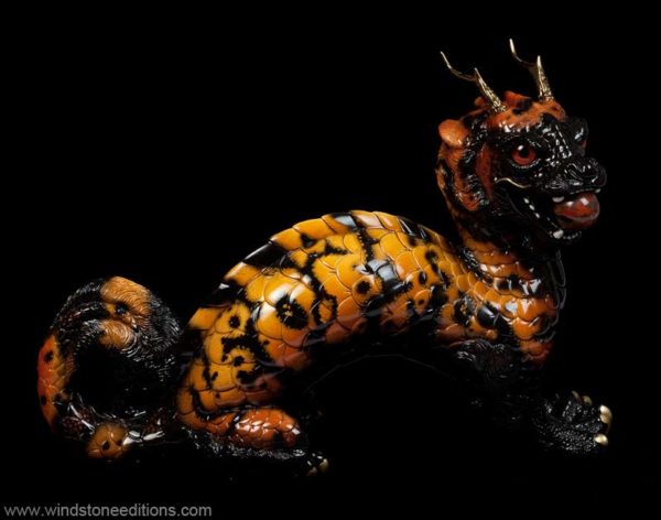 Oriental Moon Dragon - Gila Monster Test Paint #1