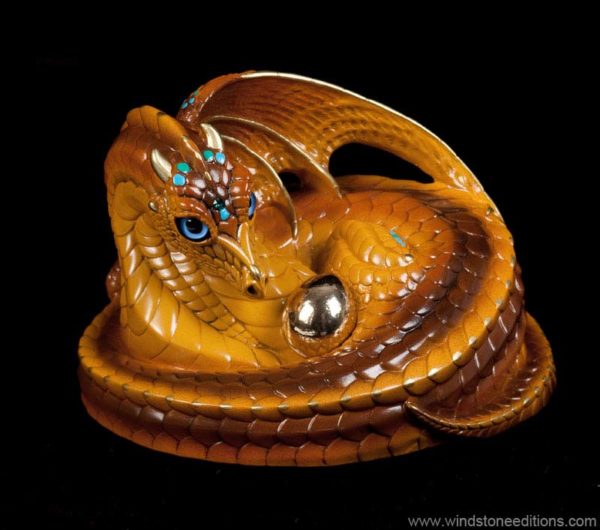 Mother Coiled Dragon - Brown