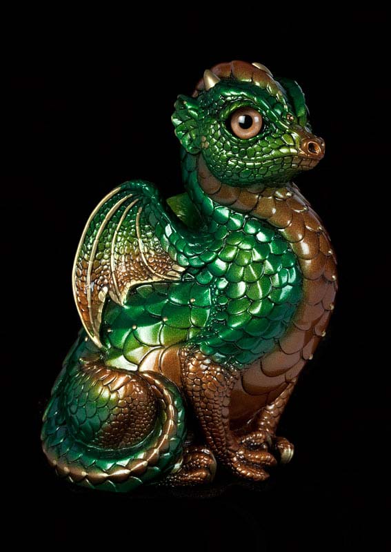Windstone Editions collectible dragon figurine - Fledgling Dragon - Muddy Belly
