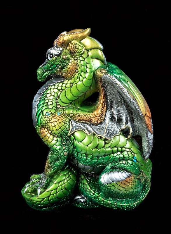 Windstone Editions collectible dragon figurine - Male Dragon - Elven