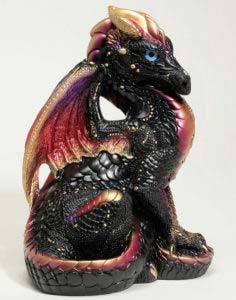 Black Gold Male Dragon by Windstone Editions