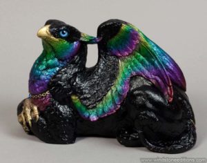 Black Rainbow Female Griffin by Windstone Editions
