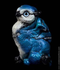 Blue Jay Sitting Griffin Chick by Windstone Editions