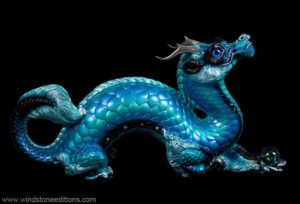 Blue Morpho Oriental Dragon by Windstone Editions