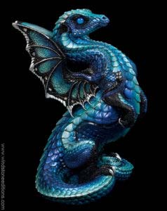 Blue Morpho Rising Spectral Dragon by Windstone Editions