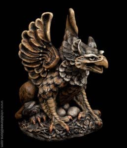 Brown Mother Griffin Gargoyle #1 by Windstone Editions