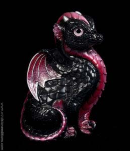 Candied Strawberry Fledgling Dragon by Windstone Editions