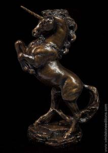 Cast Bronze Grand Unicorn by Windstone Editions