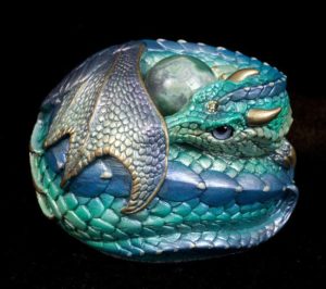Cavern Spring Curled Dragon by Windstone Editions