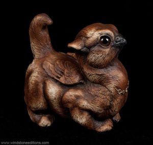 CedarWood Crouching Griffin Chick by Windstone Editions
