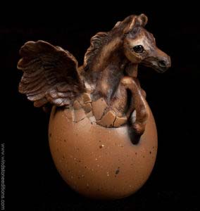CedarWood Hatching Pegasus by Windstone Editions