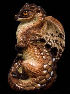 Copper Cowry Young Dragon by Windstone Editions