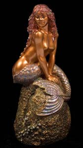 Copper Patina Mermaid #1 by Windstone Editions