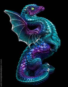 Dreamscape Rising Spectral Dragon by Windstone Editions