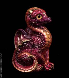 Fire Berry Baby Dragon by Windstone Editions