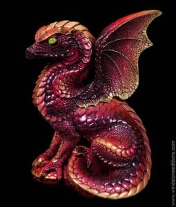 Fire Berry Spectral Dragon by Windstone Editions